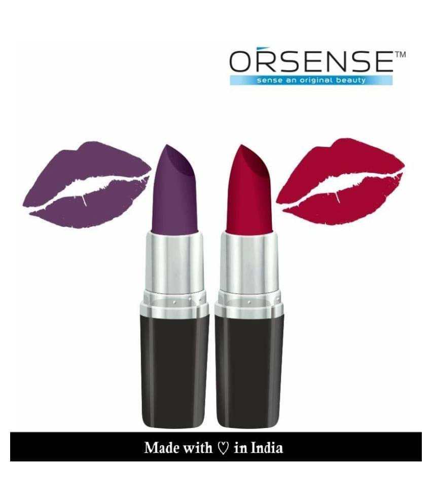     			orsense Creme Lipstick Multi SPF 15 Pack of 2 22 g