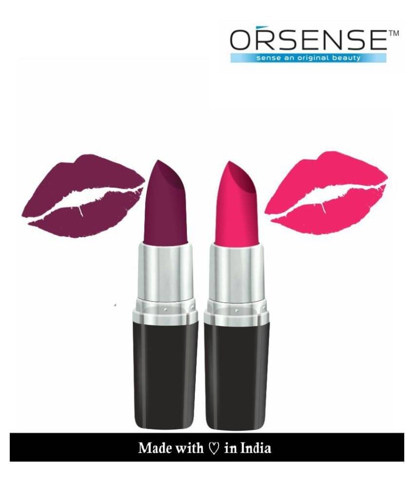     			orsense Creme Lipstick Multi SPF 15 Pack of 2 22 g