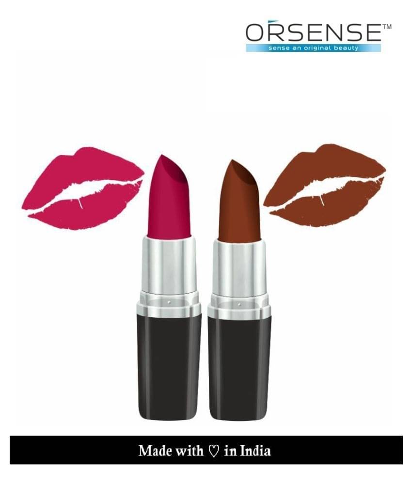     			orsense Creme Lipstick Multi SPF 15 Pack of 2 22 g