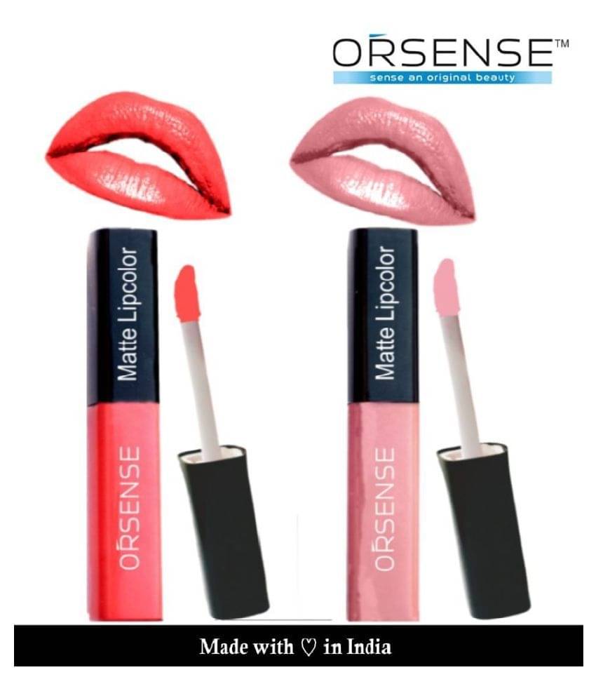     			orsense Liquid Lipstick Nude Pack of 2 20 g
