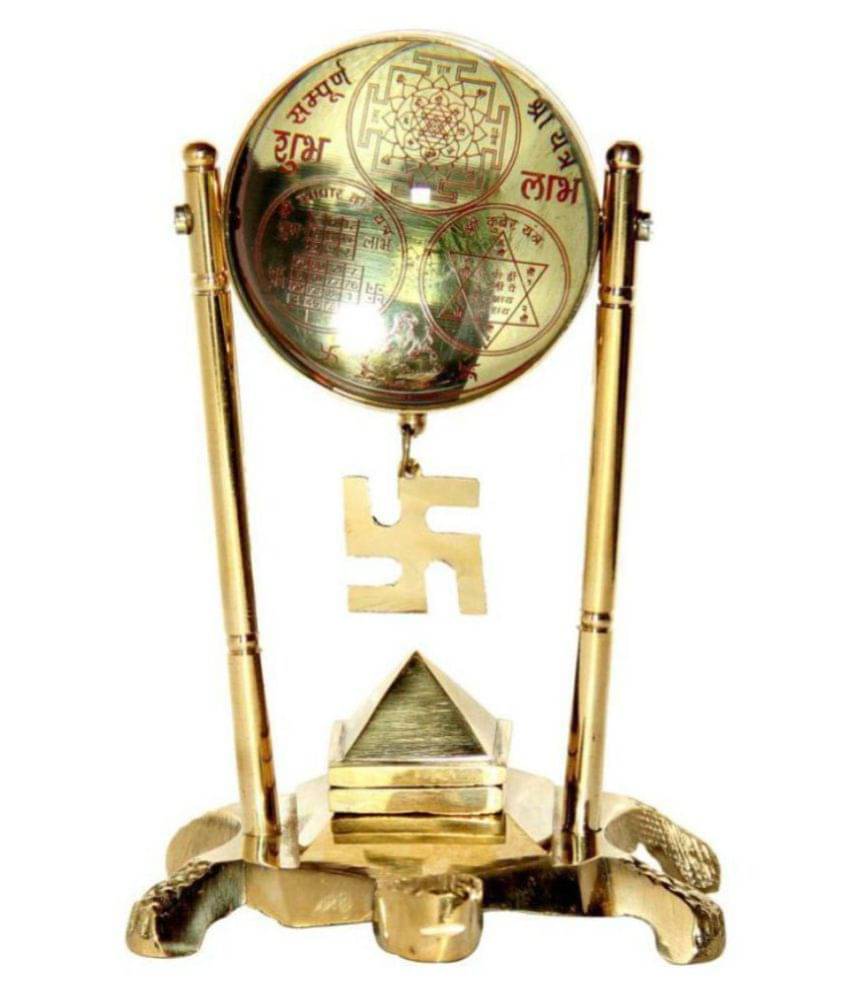     			Cherish Articles  Tortoise Shree Yantra With Pyramid And Swastik
