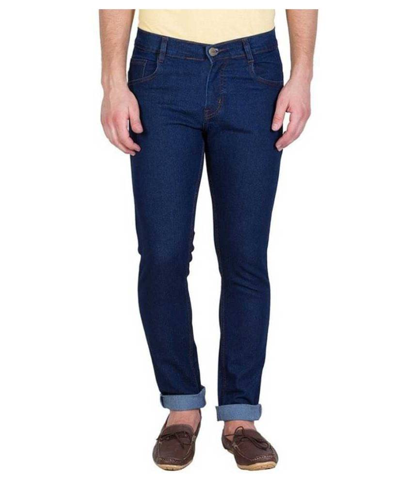     			ClubRocks Dark Blue Slim Jeans