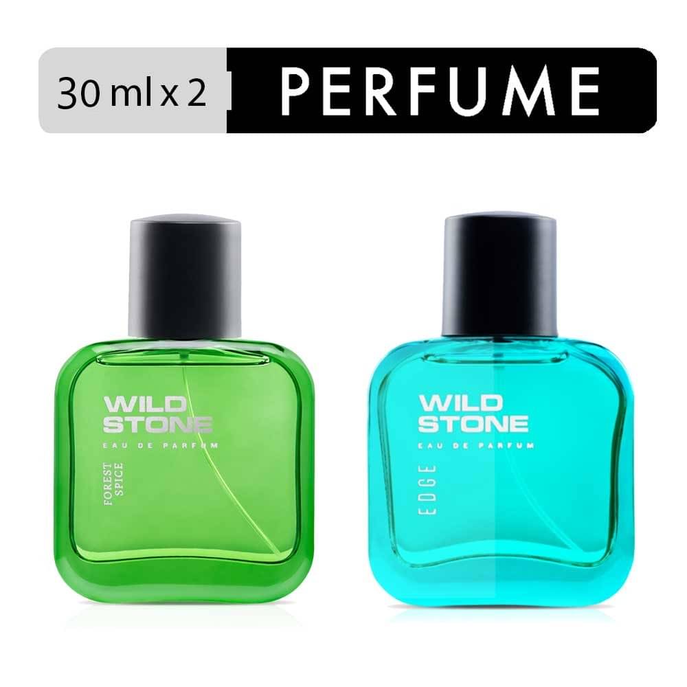 Wild Stone Edge and Forest Spice Perfume Combo for Men Eau de Parfum - 60 ml (For Men) Wild Stone Edge and Forest Spice Perfume Combo for Men Eau de Parfum - 60 ml (For Men)