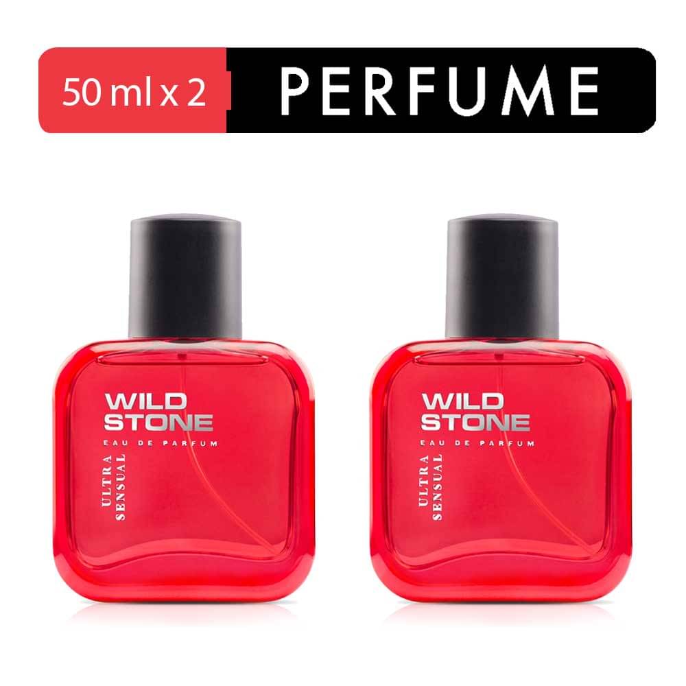     			Wild Stone Ultra Sensual Perfume for Men 50ml each, Pack of 2
