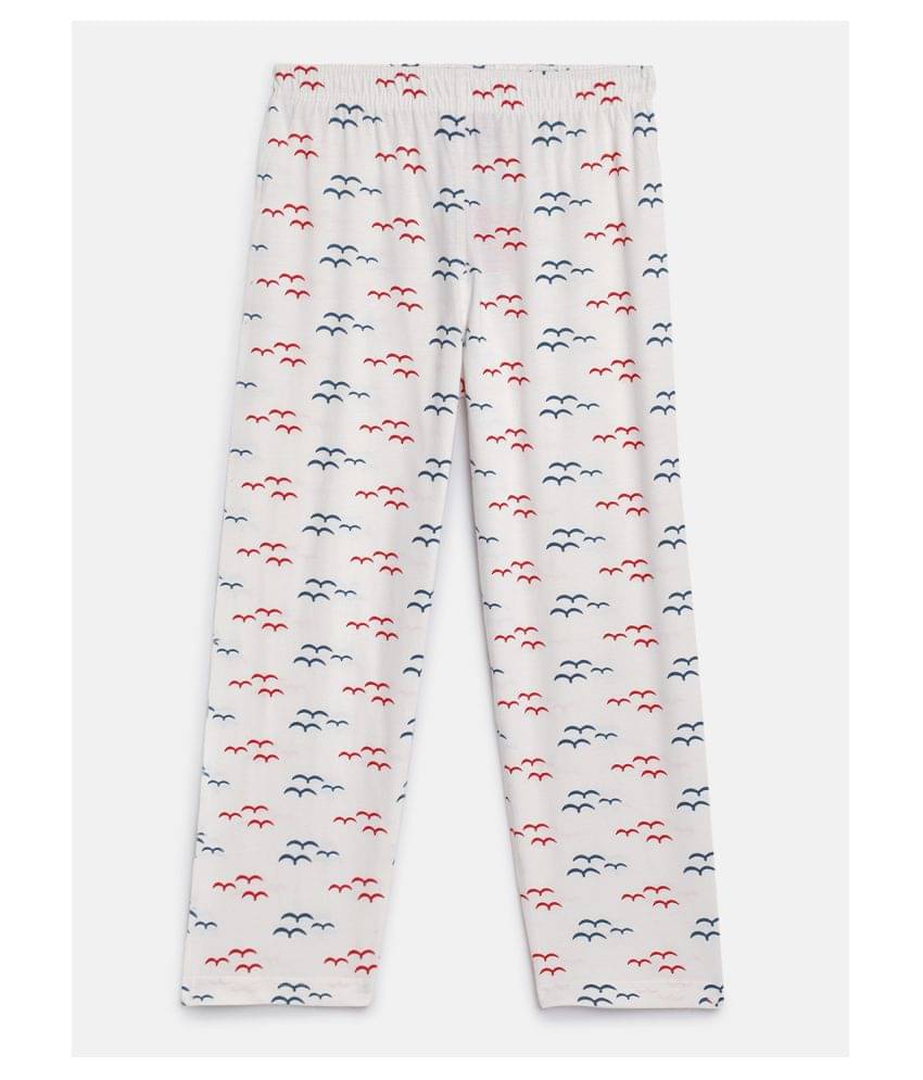     			Sini Mini girls multicolor printed cotton pant (Pack of 1).