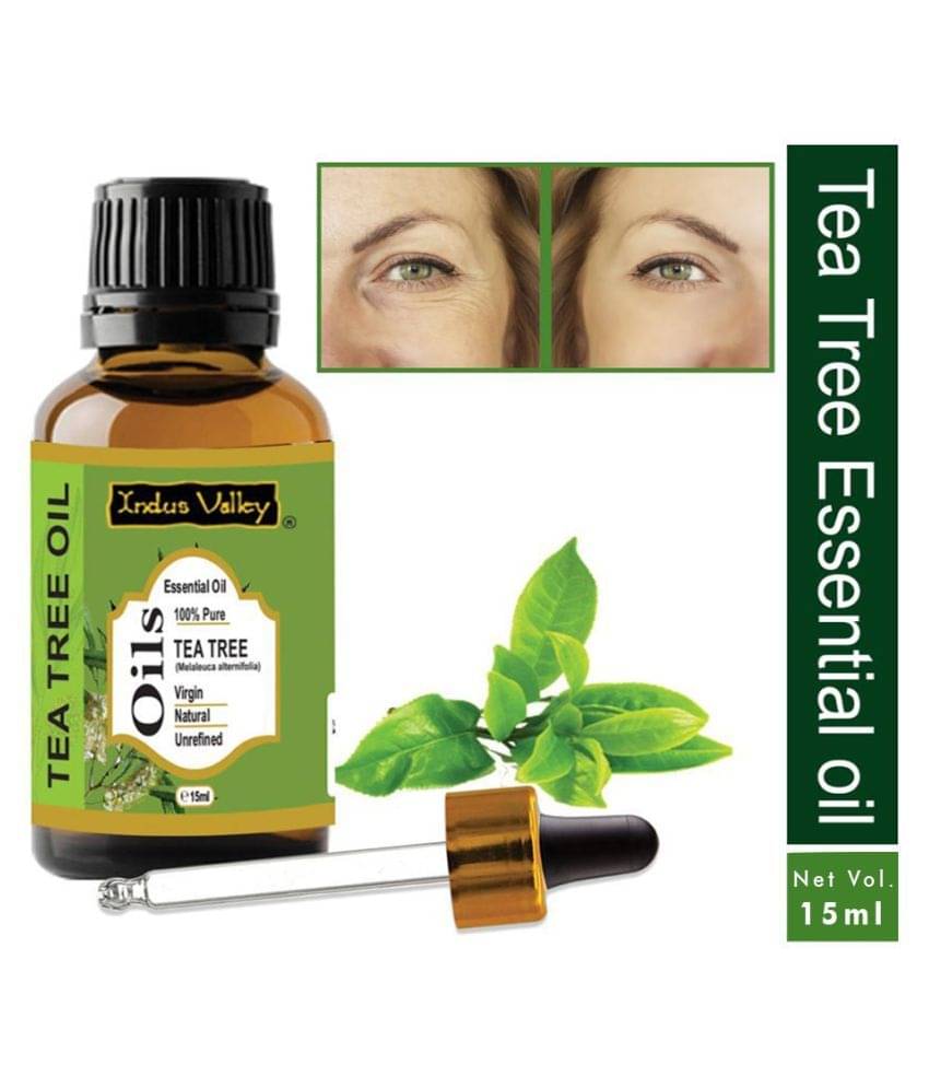 Indus Valley Tea Tree Essential Oil Essential Oils Aromatherapy Multipurpose 15Ml (Pack of 1) Indus Valley Tea Tree Essential Oil Essential Oils Aromatherapy Multipurpose 15Ml (Pack of 1)