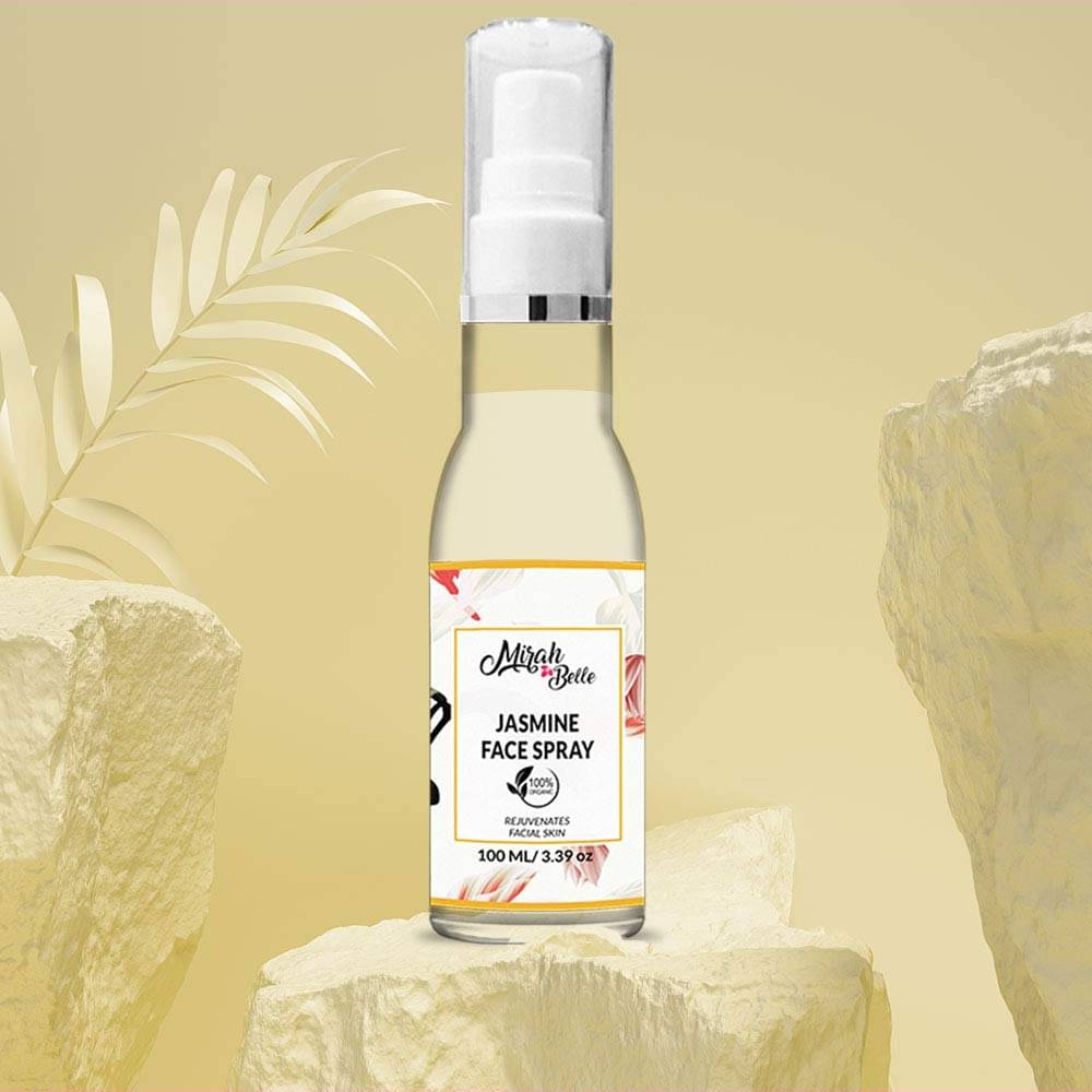 Mirah Belle Jasmine Face Spray (Alcohol Free),100 ml Soothing,Sulphate & Paraben free Skin Freshener 100 mL Mirah Belle Jasmine Face Spray (Alcohol Free),100 ml Soothing,Sulphate & Paraben free Skin Freshener 100 mL