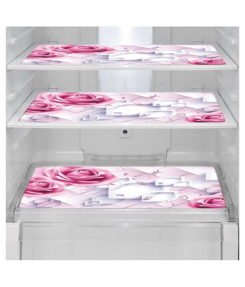    			Revexo Set of 6 PVC Multi Fridge Mats