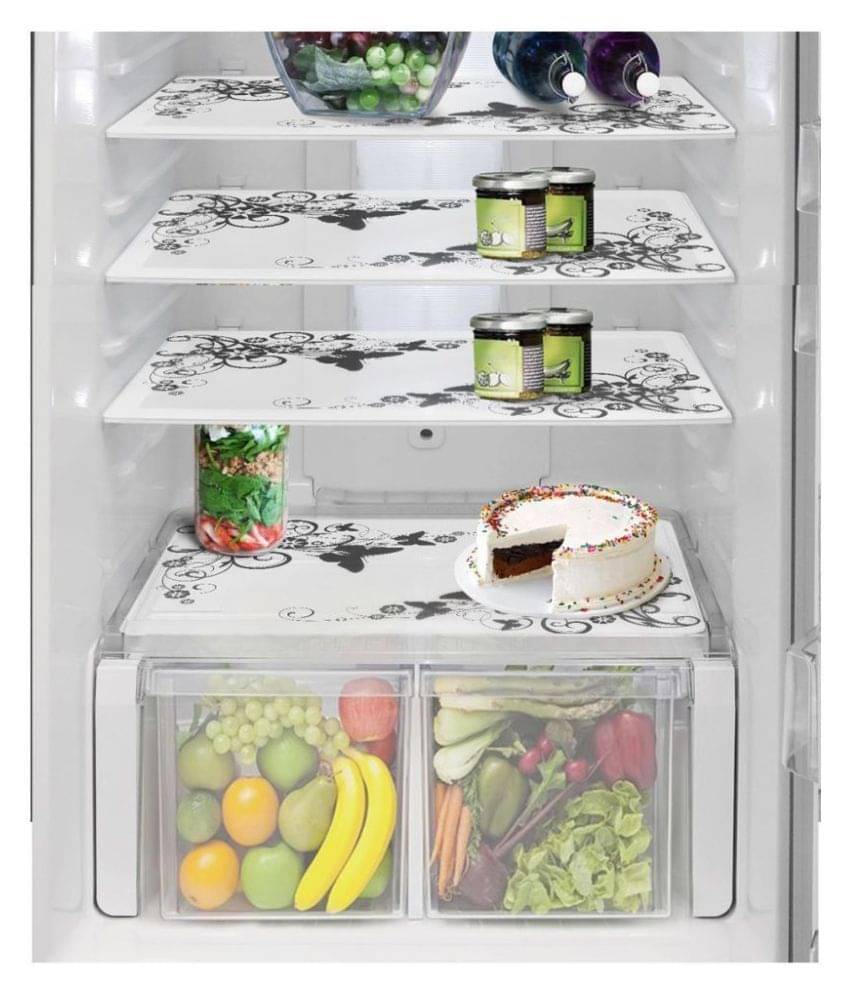     			Revexo Set of 4 PVC Multi Fridge Mats