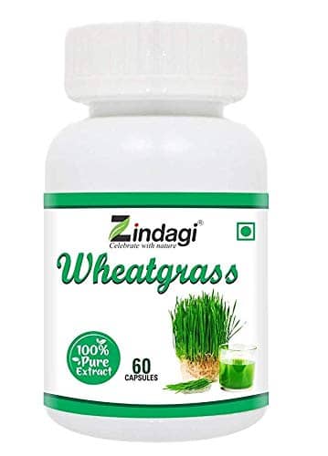 Zindagi wheatgrass capsule 60 gm Multivitamins Capsule
