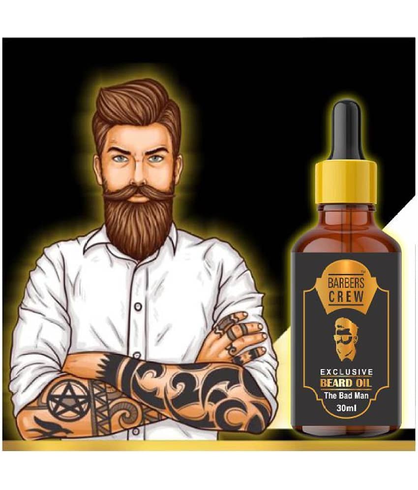 Barbers Crew - 30mL Growth Increasing Beard Oil (Pack of 1) - Beard Care and Tools | Buy online on ZillyBuy