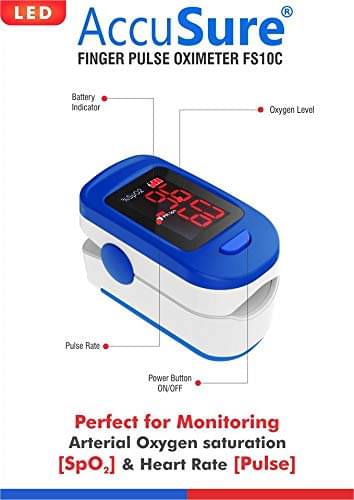    			Accusure ACCUSURE PULSE OXIMETER FS10 Finger Tip
