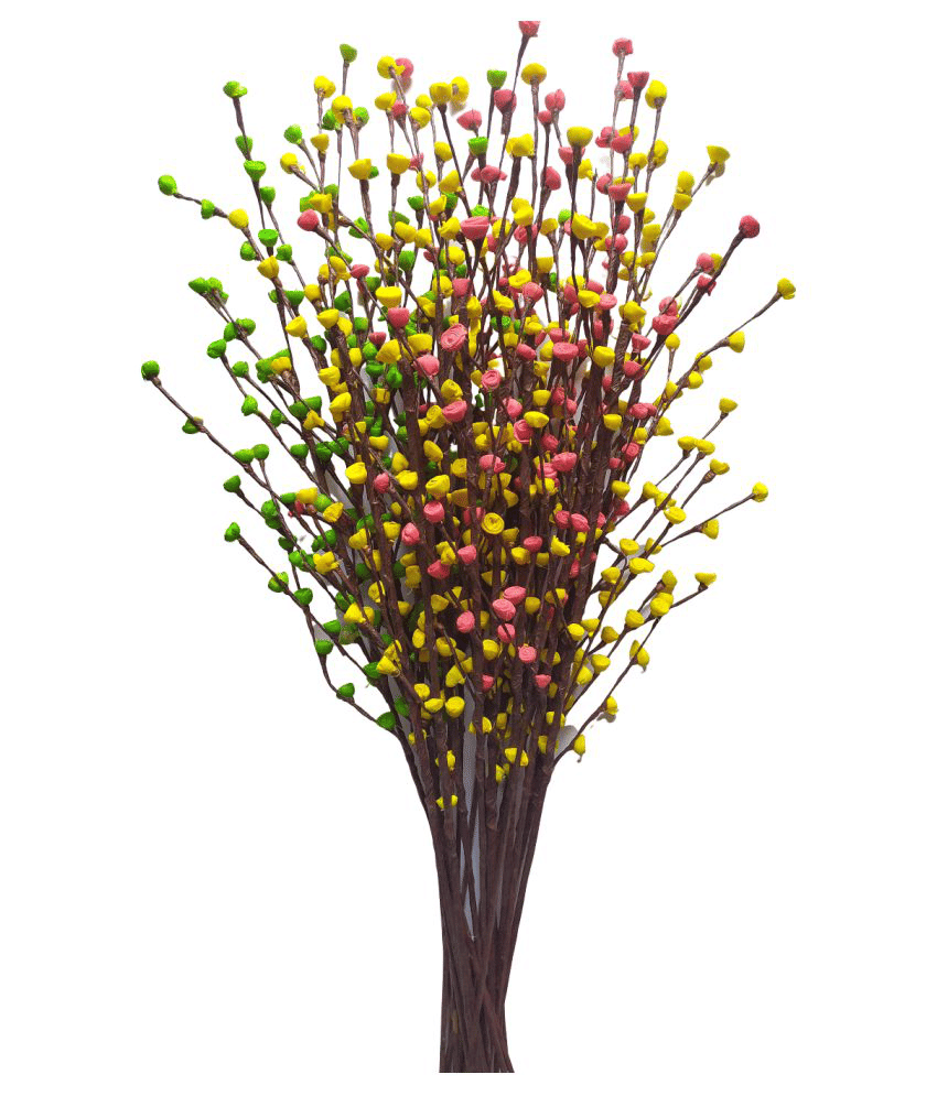     			Fab n Style Rose Multicolour Artificial Flowers Bunch - Pack of 1