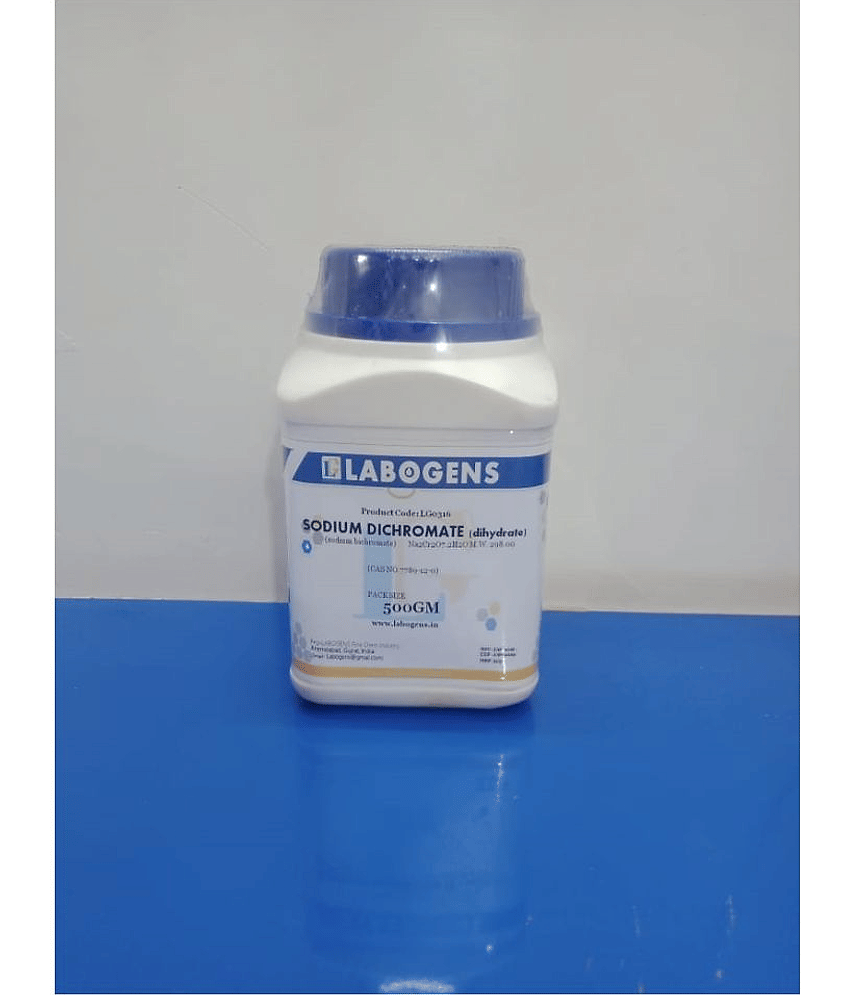 SODIUM DICHROMATE (dihydrate) 500GM - Stationery | Buy online on ZillyBuy