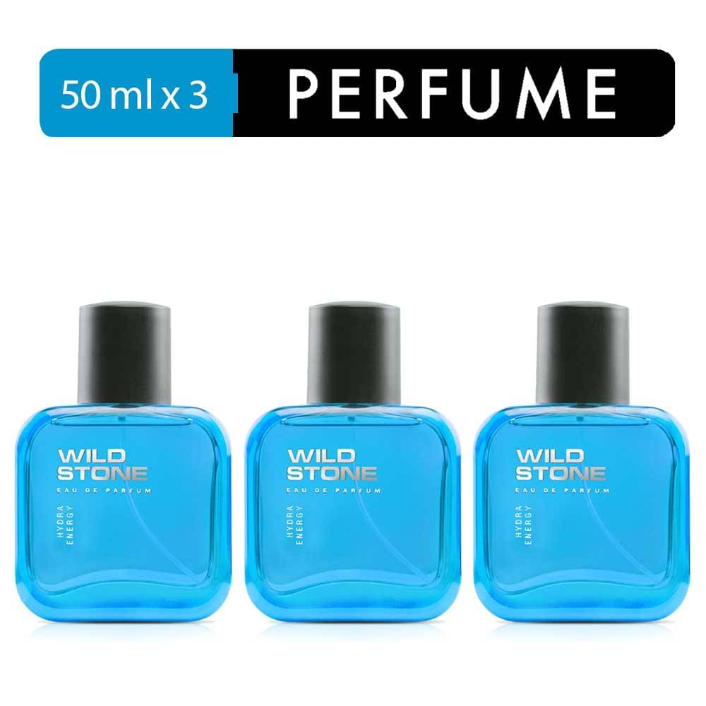 Wild Stone Hydra Energy Perfume for Men 50ml ( Pack of 3, 150ml ) Wild Stone Hydra Energy Perfume for Men 50ml ( Pack of 3, 150ml )