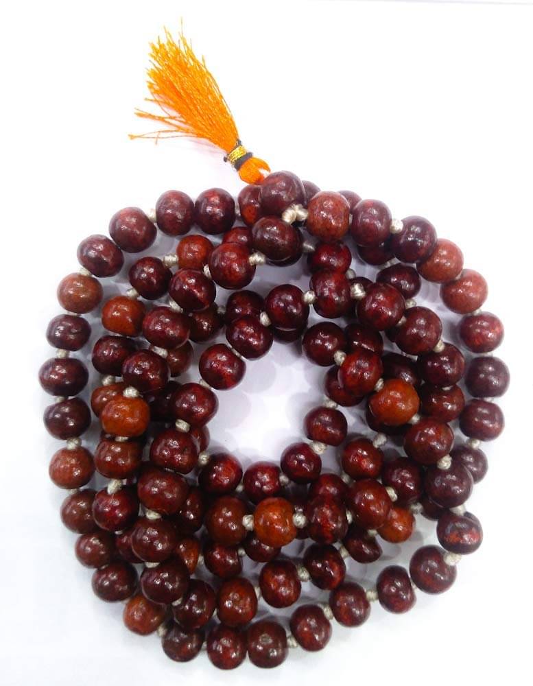 Achleshwar 108+1 Beads Holy Lal Chandan Mala for |Wearing||Japa||Meditation||Chanting||Mantra||Puja|. Red Sandalwood Rosary Mala (8mm) by Achleshwar Achleshwar 108+1 Beads Holy Lal Chandan Mala for |Wearing||Japa||Meditation||Chanting||Mantra||Puja|. Red Sandalwood Rosary Mala (8mm) by Achleshwar