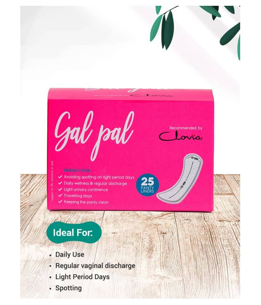 Clovia Gal Pal 25 Panty Liners- Everyday Use
