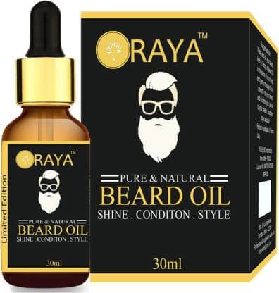 ORAYA - 30mL Growth Increasing Beard Oil (Pack of 1) - Beard Care and Tools | Buy online on ZillyBuy