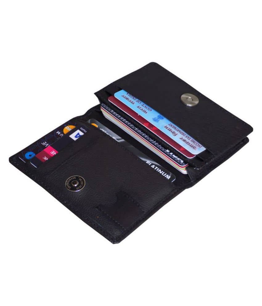 DARK ROMANCE Button Black Card ATM Holder - Handbags | Buy online on ZillyBuy