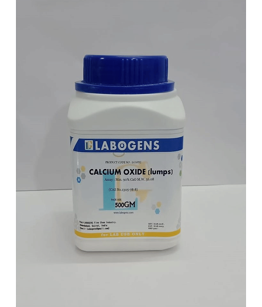 CALCIUM OXIDE (lumps) 500GM - Stationery | Buy online on ZillyBuy