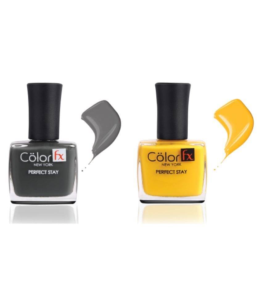     			Color Fx Nail Polish Multi Glossy Pack of 2 18 mL