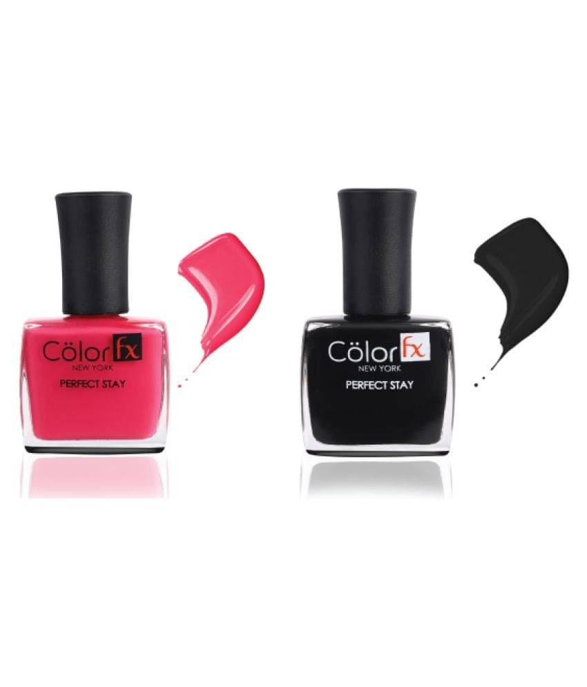     			Color Fx Nail Polish Multi Glossy Pack of 2 18 mL