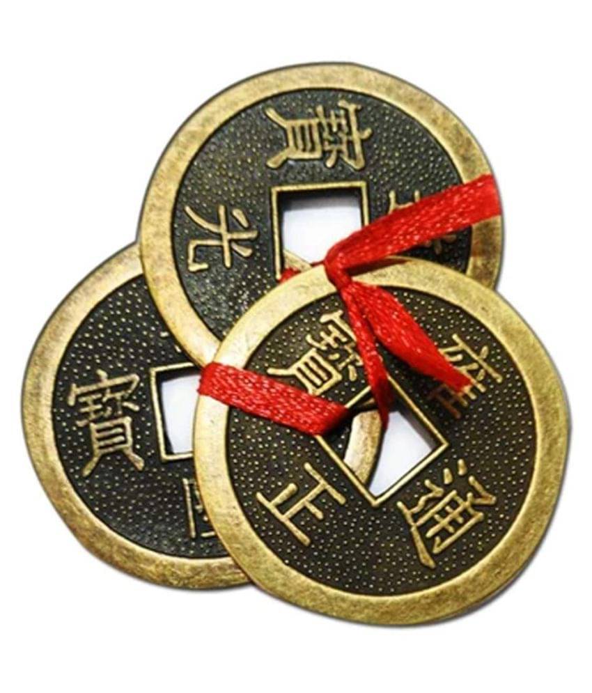     			Feng Shui Chinese Lucky Fortune I-Ching Dragon Coin