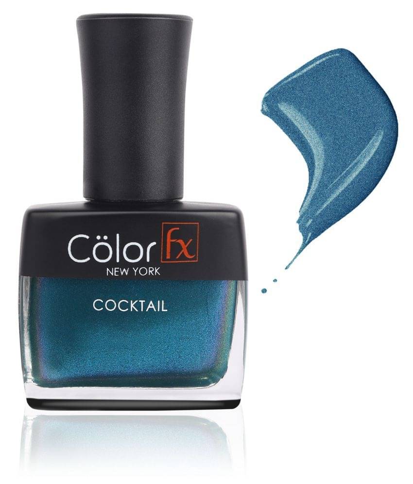     			Color Fx Blue Chrome Nail Polish 9 ( Pack of 1 )