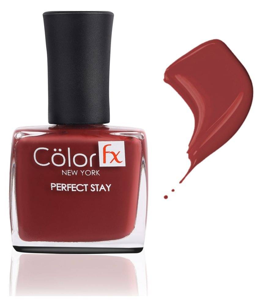     			Color Fx Brown Glossy Nail Polish 9 ( Pack of 1 )