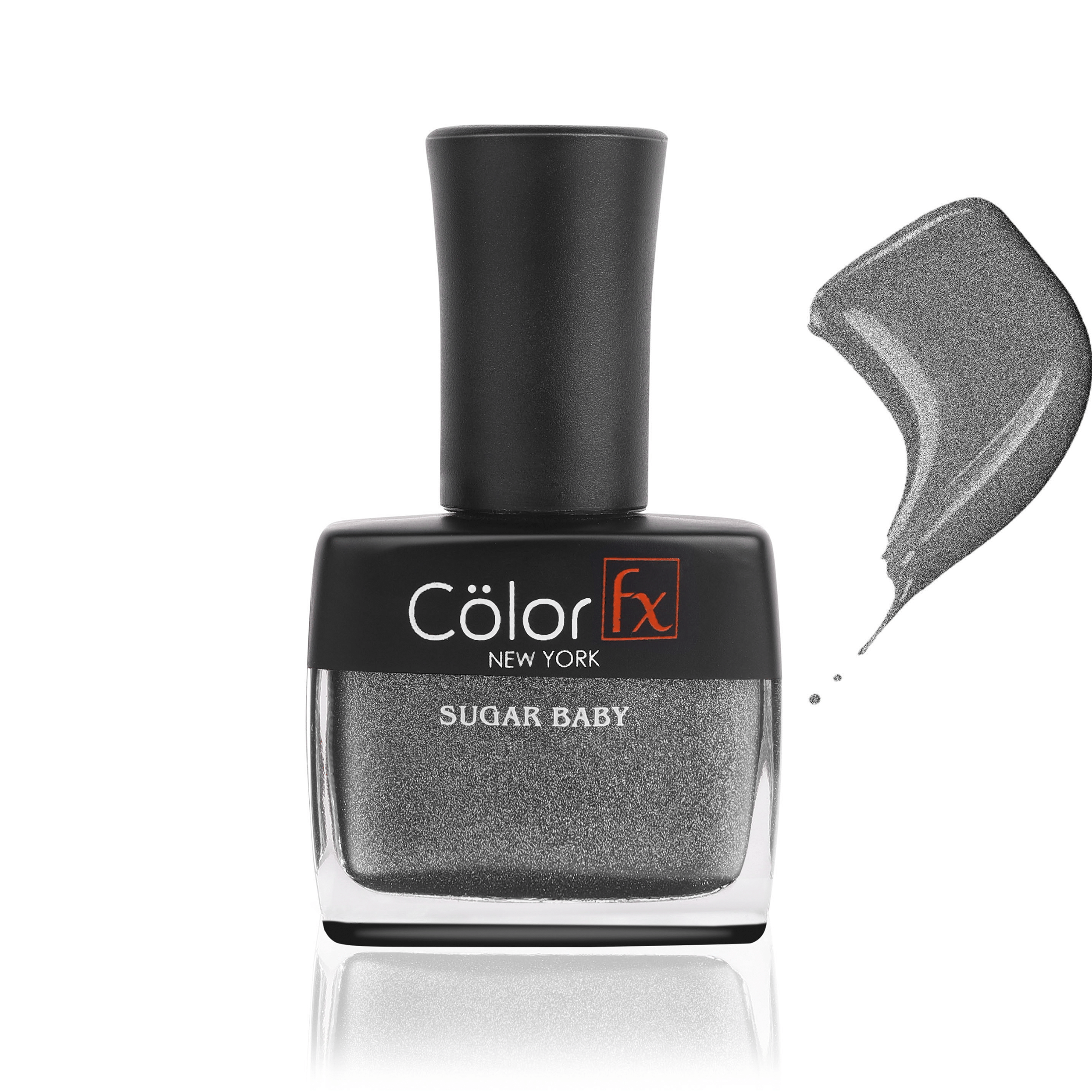     			Color Fx Nail Polish GREY Matte 9 mL