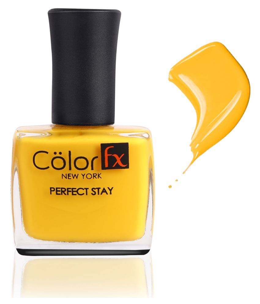     			Color Fx Yellow Glossy Nail Polish 9 ( Pack of 1 )