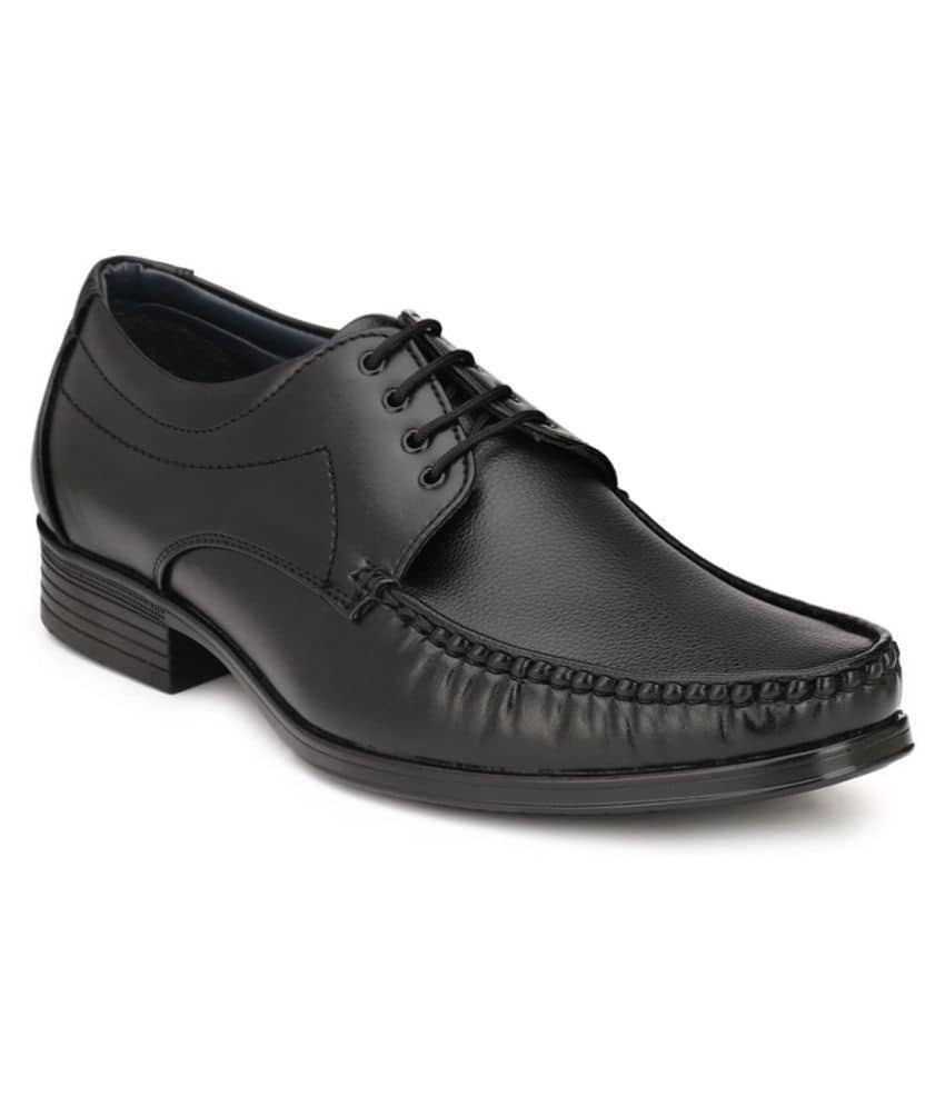 Leeport - Black Men's Oxford Formal Shoes - Formal Shoes | Buy online on ZillyBuy
