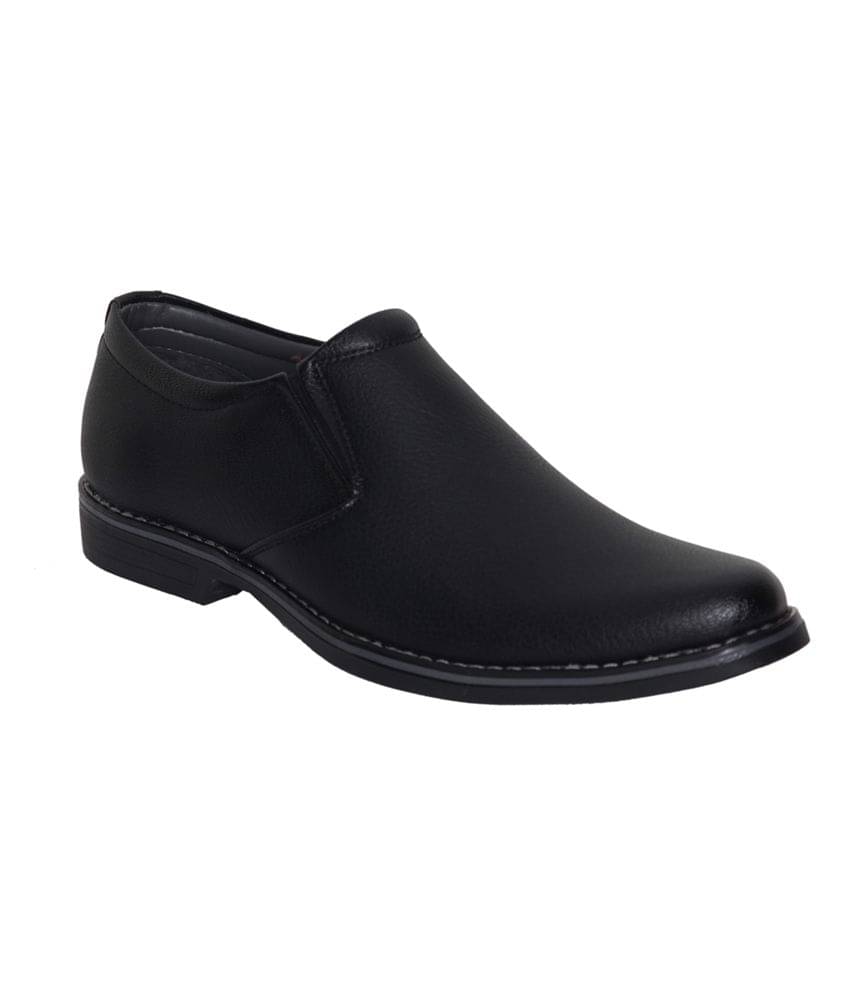     			Leeport Slip On Artificial Leather Black Formal Shoes