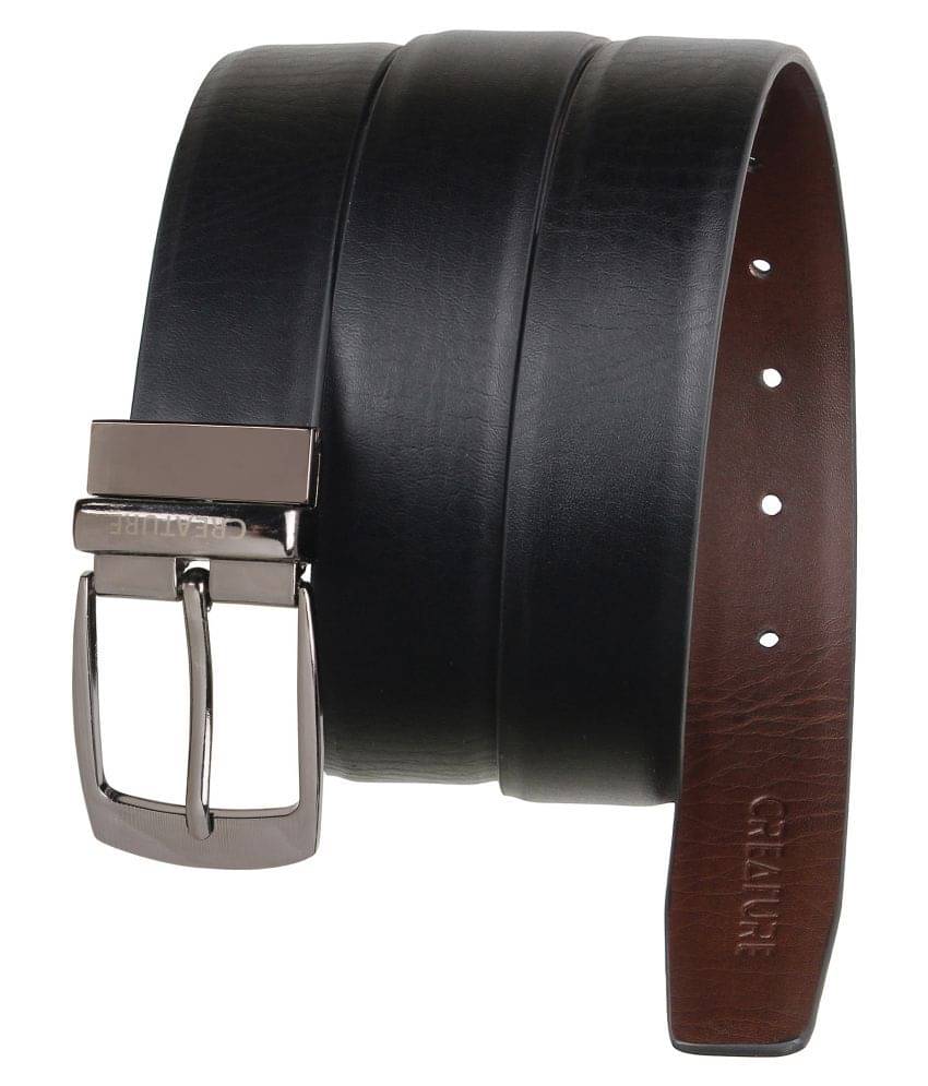     			Creature Black PU Formal Belt