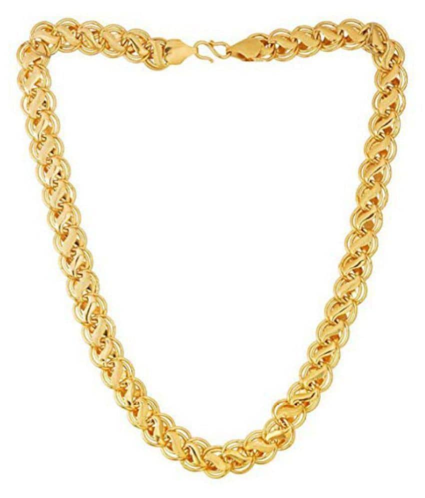 shankhraj mall Gold Plated Chain ( Set of 1 )