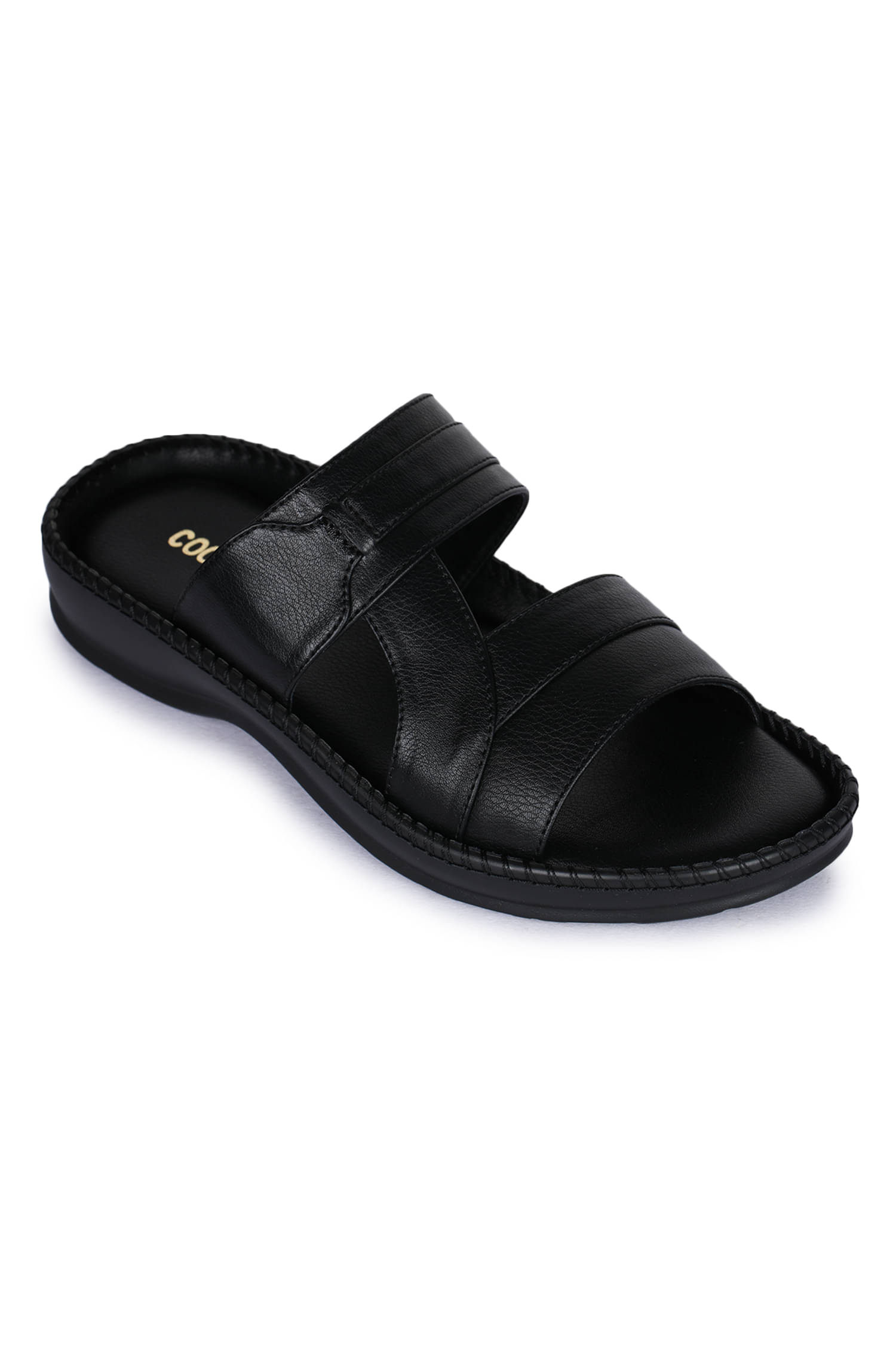     			Liberty Black Flip Flops