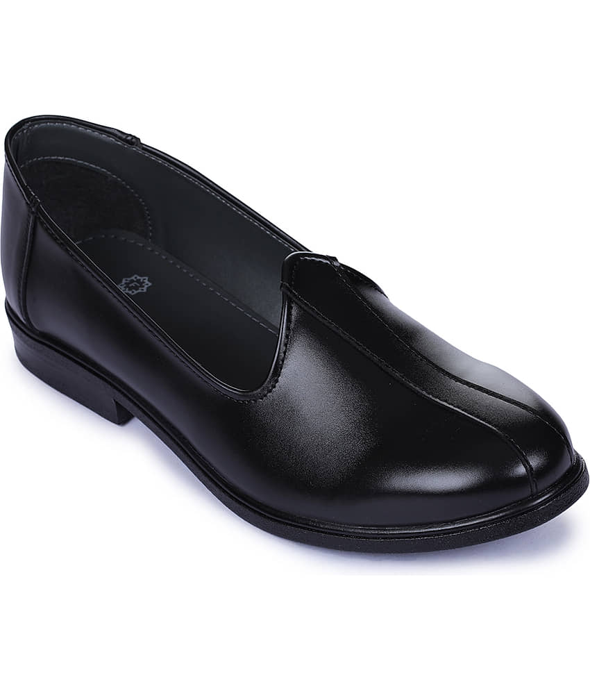 Liberty - Black Men's Slip-on Shoes - Ethnic Shoes | Buy online on ZillyBuy