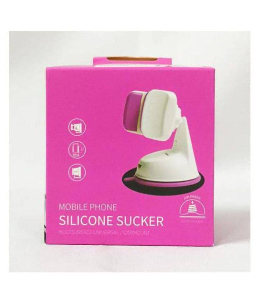 RSN Car Mobile Holder Single Clamp for Dashboard & Windshield - Multicolour     			RSN Car Mobile Holder Single Clamp for Dashboard & Windshield - Multicolour