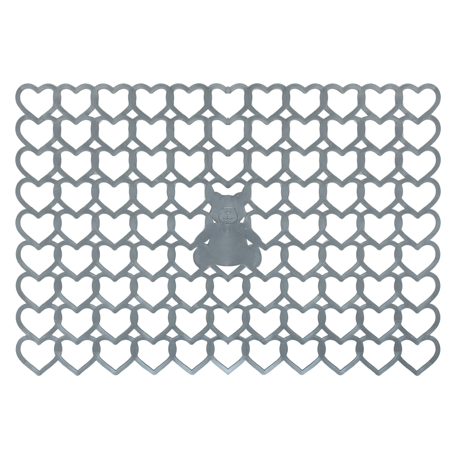     			Revexo Set of 3 PVC Black Fridge Mats