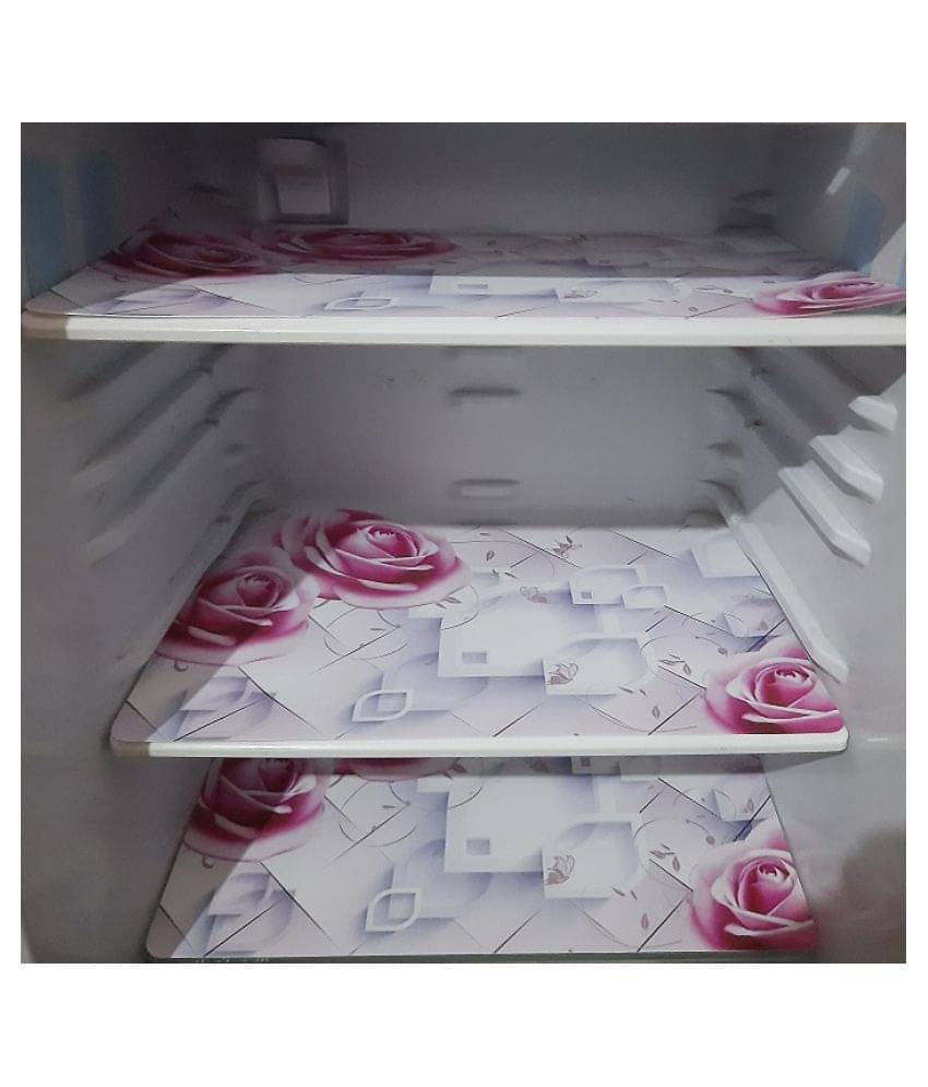 Revexo Set of 3 PVC Multi Fridge Mats Revexo Set of 3 PVC Multi Fridge Mats