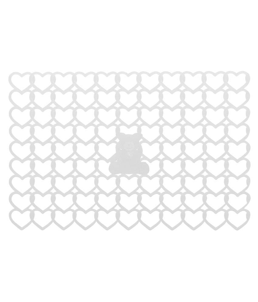     			Revexo Set of 3 PVC White Fridge Mats