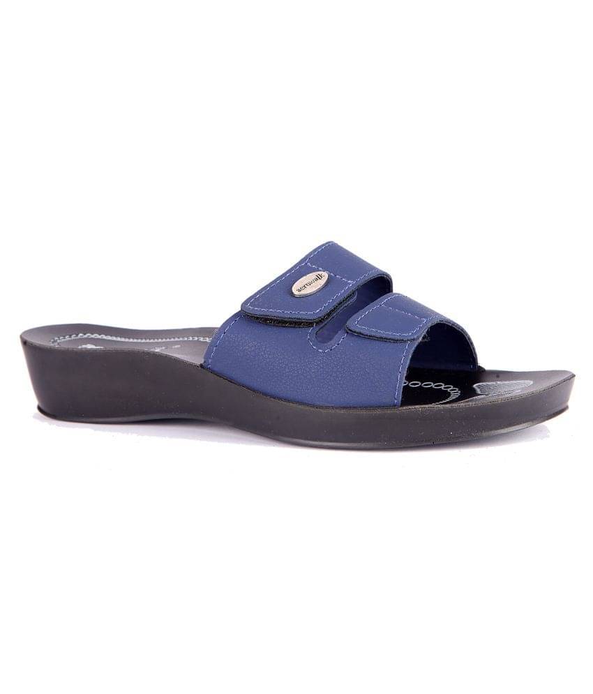     			Aerowalk - Blue Women's Flats