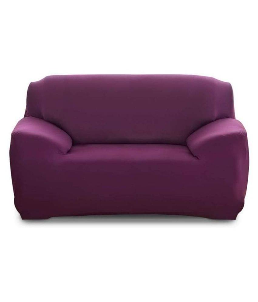     			House Of Quirk 2 Seater Polyester Single Sofa Cover Set