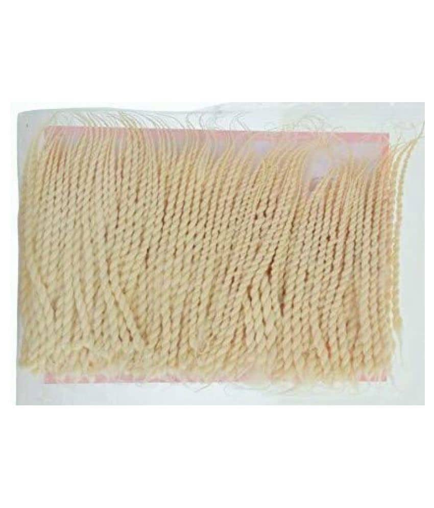 SINQEX PHOOL BATTI Long Cotton Wicks Akhand Navratri Special Jyot White Colour (White, Pack of 12)