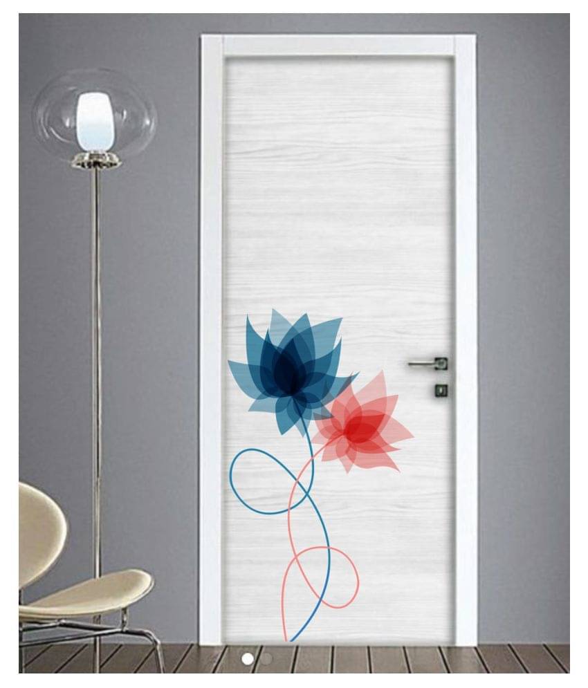 Sticker Studio Floral Floral Sticker ( 58 x 33 cms ) Sticker Studio Floral Floral Sticker ( 58 x 33 cms )