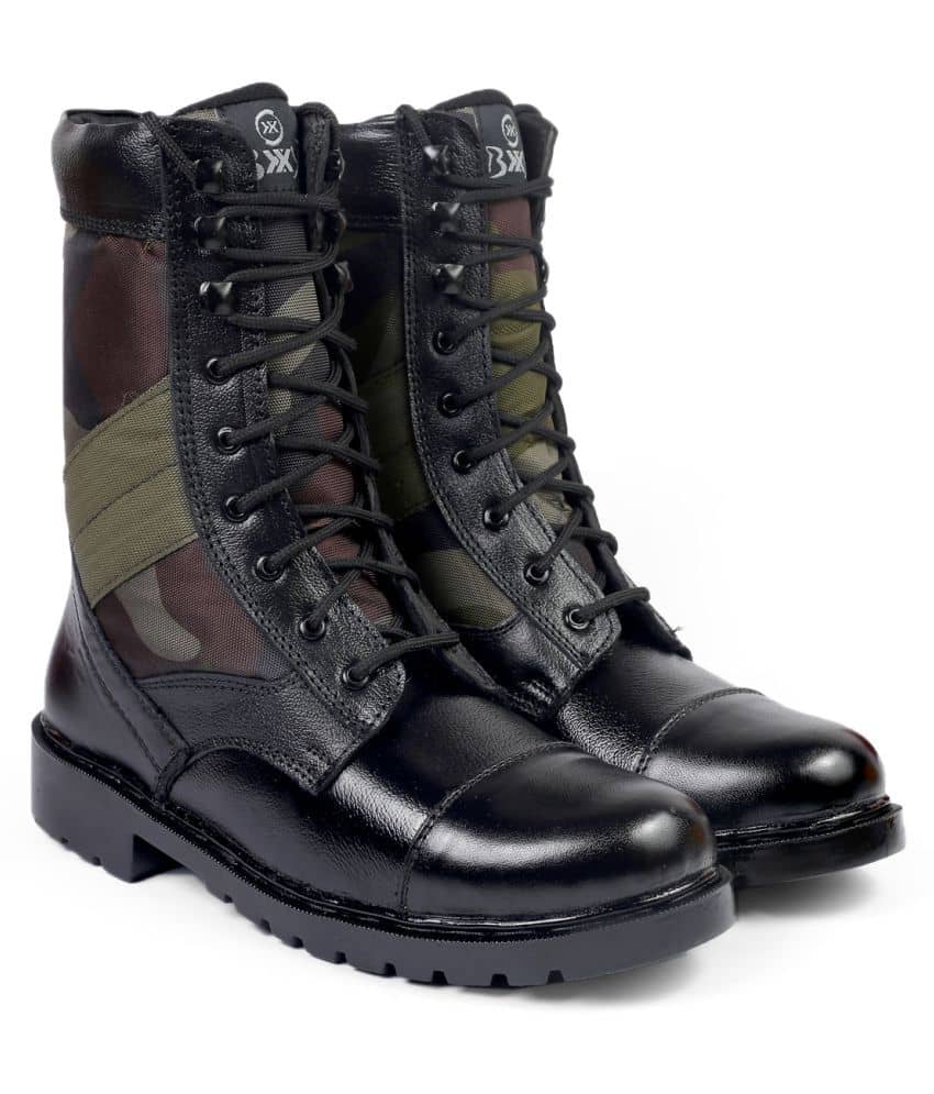BXXY Black Hiking & Trekking Boot