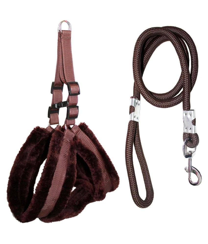 Petshop7 - Brown Harness ( Medium ) Petshop7 - Brown Harness ( Medium )