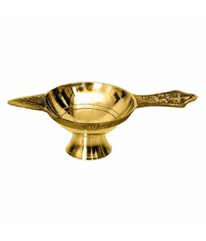 Astrodidi Kapoor Aarti Brass Diya Small Size Diva For Pooja