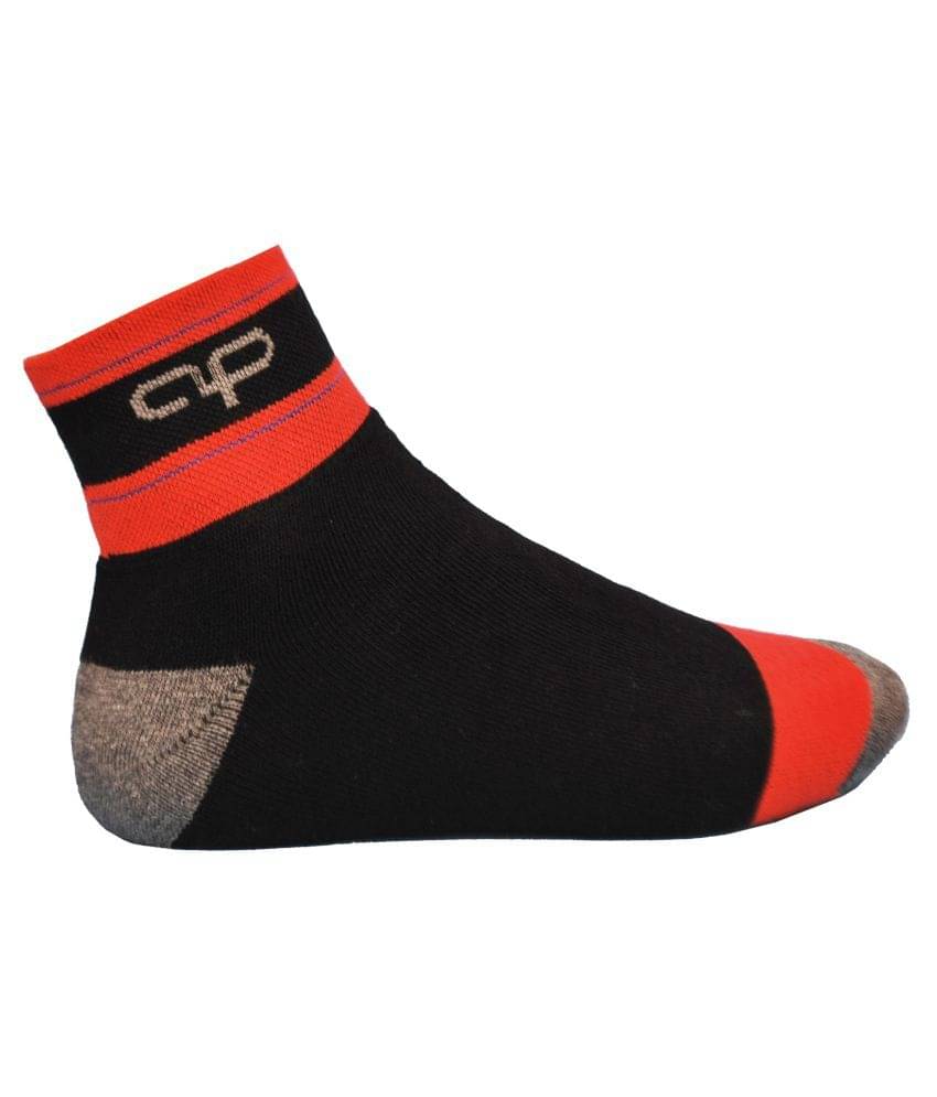     			adam phillip Multi Casual Mid Length Socks Pack of 1