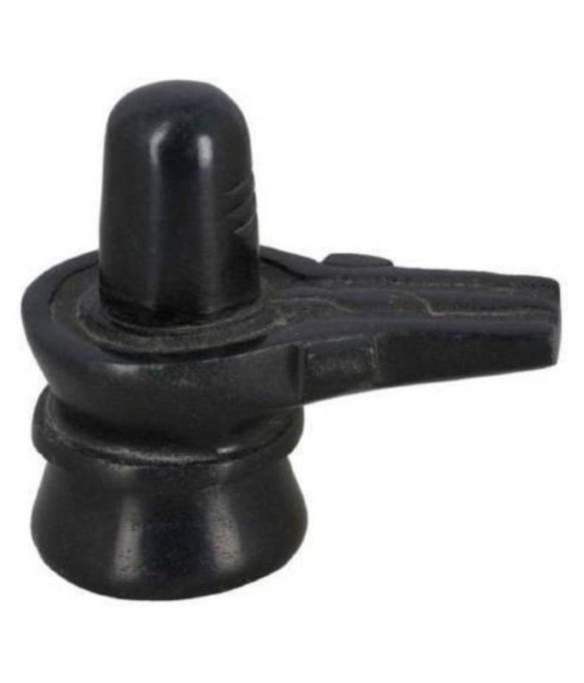     			Astrodidi Black Marble Shivling Shiva Lingam For Home Pooja Purpose